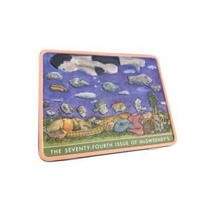 Vintage Collectible The Seventy-Fourth 74th Issue McSweeneys Metal Lunchbox Tin